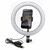 Iluminador Ring Ligth Anel Luz 26cm Com Tripé 2.1m