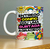 Caneca Entrego Confio Dou Uma Surtada Agradeço - Coleção Vibes