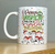 Caneca Parece Um Hospício - Coleção Natal