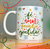 Caneca Fé Amor Família Gratidão - Coleção Natalina