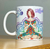Caneca Namastê Mandala Azul e Roxo