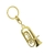 Cheveiro Metal Dourado Tuba
