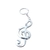 Chaveiro Clave de Sol Metal na internet