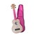 Ukulele Soprano Winner Colors ABS ABS Flamed Okume C/ Capa na internet