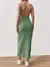 vestido canelado