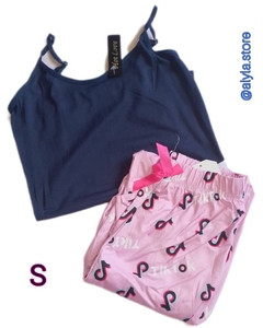 Pijama estilo jogger dama