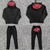Conjunto Syna Logo Black & Red