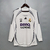 Camiseta Manga Longa Retrô Real Madrid Casa 06-07 - Masculino