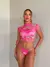 Conjunto luxo crooped renda