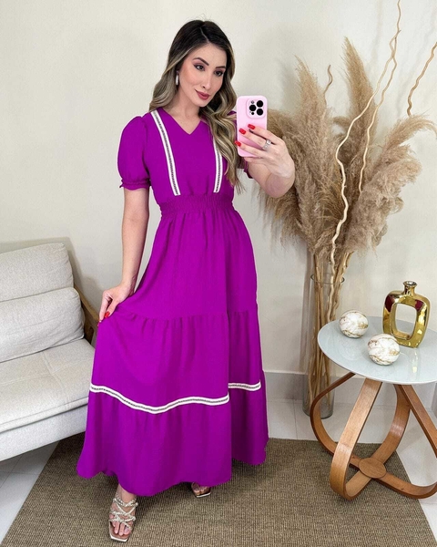 VESTIDO OLGA - ROXO