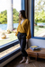 Blusa manga longa Kiara Mostarda