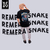 Imagen de Remera Oversize Snake Negra