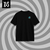 Remera Rusty Espiral Negra - comprar online