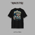 Remera Oversize Snake Negra