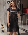 Vestido Nunca foi sorte sempre foi Deus