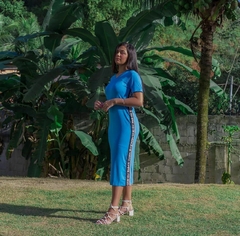 Vestido Midi "Nunca foi sorte, sempre foi Deus" na internet