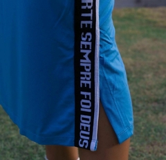 Vestido Midi "Nunca foi sorte, sempre foi Deus" - Gabriela Lopes Store