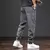 Pantalones vaqueros Cargo para hombre, ropa de calle, Harem, holgados, talla grande 6XL 7XL 8XL, Primavera Verano en internet