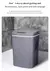 Cubo de basura con Sensor automático de 16L, cubo eléctrico inteligente sin contacto para cocina y baño, cubo de basura impermeable con tapa, papelera para el hogar - tienda en línea