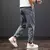 Imagen de Pantalones vaqueros Cargo para hombre, ropa de calle, Harem, holgados, talla grande 6XL 7XL 8XL, Primavera Verano