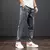 Pantalones vaqueros Cargo para hombre, ropa de calle, Harem, holgados, talla grande 6XL 7XL 8XL, Primavera Verano - Excorp International SA de CV