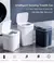 Cubo de basura con Sensor automático de 16L, cubo eléctrico inteligente sin contacto para cocina y baño, cubo de basura impermeable con tapa, papelera para el hogar - comprar en línea