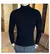 Otoño Invierno jerseys de cuello alto cálido Color sólido suéter de los hombres Jersey delgado hombres suéteres de punto camisa de fondo - Excorp International SA de CV