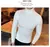 Otoño Invierno jerseys de cuello alto cálido Color sólido suéter de los hombres Jersey delgado hombres suéteres de punto camisa de fondo