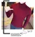 Otoño Invierno jerseys de cuello alto cálido Color sólido suéter de los hombres Jersey delgado hombres suéteres de punto camisa de fondo - comprar en línea