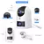 JOOAN 4K 8MP 6MP WiFi cámara de vigilancia al aire libre lente Dual 5X Zoom Digital HD PTZ cámara IP AI seguimiento cámaras de seguridad CCTV - Excorp International SA de CV