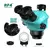 Microscopio estéreo Trinocular de Zoom continuo RF4 7-50X, ocular WF10X/22mm