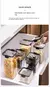 Tarros sellados para cocina, organizador de almacenamiento de granos - tienda en línea
