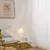Asazal-cortinas opacas de gasa para ventana, tul blanco de alta calidad, hilo grueso, de lujo, para dormitorio, Villa, decoración de sala de estar - Excorp International SA de CV