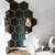 Espejo hexagonal 3D de 6/12 piezas, pegatina de pared de oro rosa, bricolaje