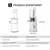 Mini exprimidor lento eléctrico portátil, Extractor de jugo de limón, fabricante de jugo de fruta, licuadora de fácil limpieza, puede hacer helados Mini-Pro en internet