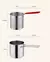 Freidora de acero inoxidable 304 con cesta para freír, olla auxiliar para comida, olla para leche japonesa, aparato de cocina - comprar en línea