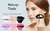 Esponjas de maquillaje triangulares de terciopelo para cara en internet