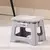 Taburete plegable ligero multiusos, taburete grueso de mano, bancos pequeños de plástico antideslizantes para cocina en internet