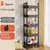 Carro pequeño multicapa para el hogar, estante de almacenamiento de suelo a suelo, cocina, dormitorio, baño, estante de almacenamiento con ruedas - tienda en línea