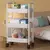 Carro pequeño multicapa para el hogar, estante de almacenamiento de suelo a suelo, cocina, dormitorio, baño, estante de almacenamiento con ruedas - comprar en línea