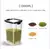 Tarros sellados para cocina, organizador de almacenamiento de granos en internet