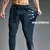 Imagen de Pantalones deportivos elásticos de verano para hombre, pantalones de chándal para correr, pantalones informales para adiestramiento al aire libre, pantalones deportivos para gimnasio
