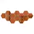 Espejo hexagonal 3D de 6/12 piezas, pegatina de pared de oro rosa, bricolaje en internet