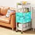 Carro pequeño multicapa para el hogar, estante de almacenamiento de suelo a suelo, cocina, dormitorio, baño, estante de almacenamiento con ruedas en internet