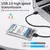 Caja de disco duro USB 3,0/tipo C - comprar en línea