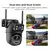 Cámara de vigilancia WiFi BELIA 4K 8MP, lente dual, zoom digital 4X, detección humana AI, ONVIF, cámaras IP PTZ de seguridad para exteriores - comprar en línea