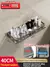 Estante de baño, estante de baño, espacio para inodoro, estante colgante de aluminio, organizador de baño para colgar en la pared