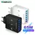 Cargador USB de 6 puertos de carga rápida