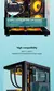 Imagen de Gabinete Gamer M-ATX con vista panorámica de vidrio templado