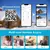 Cámara de vigilancia WiFi BELIA 4K 8MP, lente dual, zoom digital 4X, detección humana AI, ONVIF, cámaras IP PTZ de seguridad para exteriores en internet
